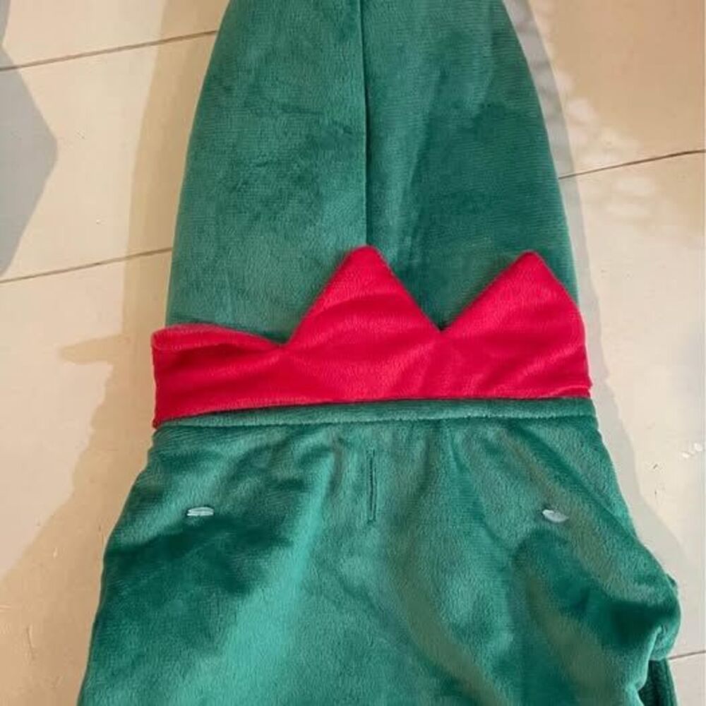 Dog Santa Elf Helper Costume New with Tags, Halloween Christmas Holiday Elf Medi